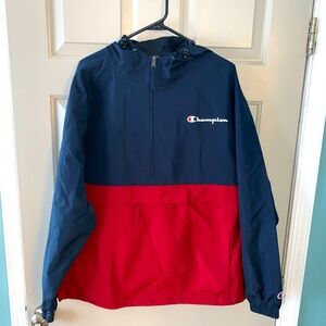 Champion nylon pullover 1/4 zip